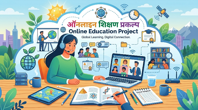 Online Education Project | ऑनलाइन शिक्षण प्रकल्प PDF