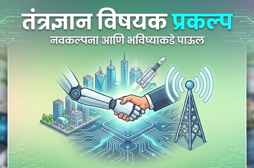 Top Technology Projects in Marathi | तंत्रज्ञान विषयक प्रकल्प